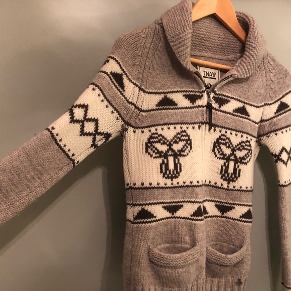 Aritzia Tops - TNA | Wool Zip Up Sweater 🍂